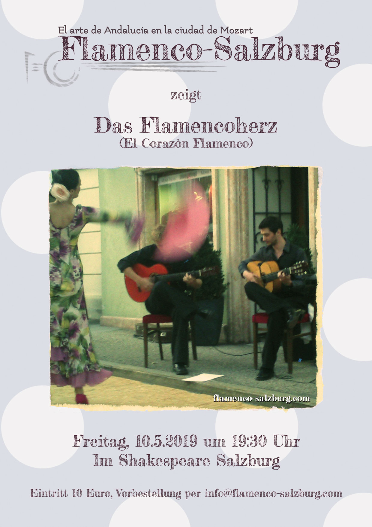 Das Flamenco Herz (El Corazòn Flamenco) - im Shakespear Salzburg